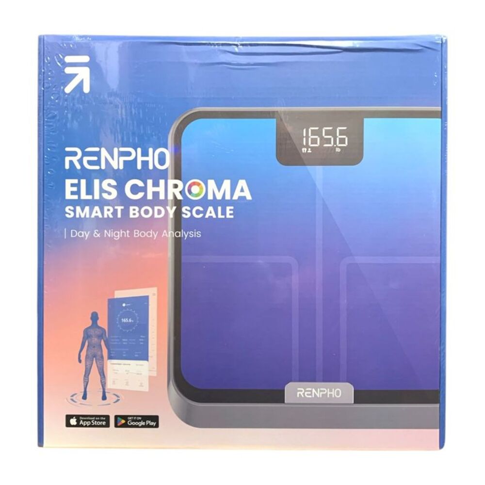 RENPHO Elis Chroma Smart Body Scale, Day and Night Body Analysis, Dynamic RGB